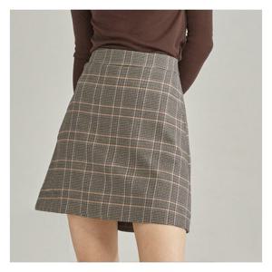 [미쏘][미쏘]체크 A라인 미니스커트(MIWWHAT21G).
