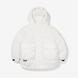 [휠라키즈] 클라우드 숏 후드 다운 (FK2DJF4107X_OWH)