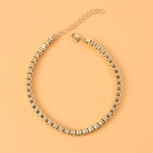 볼드박스 체인발찌 패션악세사리 여름 여성발찌 볼드체인