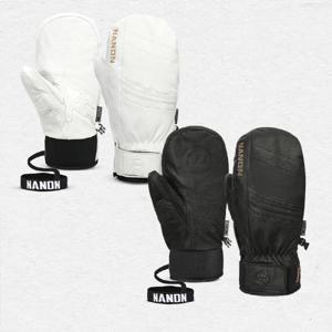 NANDN NS5033 가죽 스키장갑 스노우보드 방수 손목