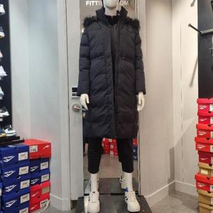 프로스펙스_WD22W752BK_여성 롱헤비 구스다운 자켓