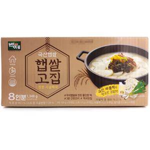 코스트코 백제 국산 햅쌀고집 진한 사골 떡국 1348g (8인분)