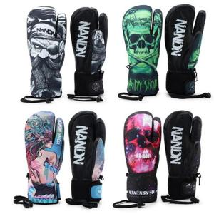 NANDN 스노우보드 스키 남녀 벙어리 삼지장갑 NS5004