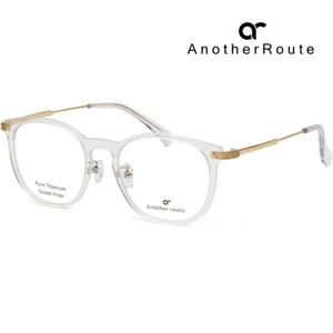 어나더루트 안경테 PURELIGHT 1F A 투명 골드 티타늄