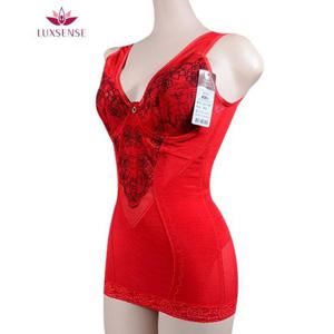 런닝형 럭센스 망사 1135 언더웨어 치마올인원 꽃자수