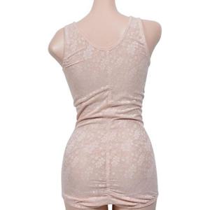 이중 체형보정웨어 망사 인견 패턴 B컵 쏘로사떼