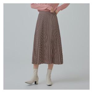 [미쏘][미쏘]패턴 플리츠 롱스커트(MIWWHAT12B).