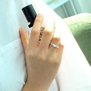 국산 카밀라 실버925 전체 은소재 오픈링 반지