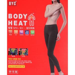 웨어 보디히트 타이즈 체온UP 5호 언더웨어 여 BYC