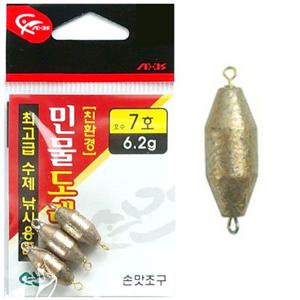 씨타임 EX 국산 민물도래추 회전 고리추 봉돌 싱커