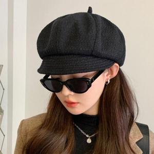 여성모자 빵모자 꼭지포인트 사계절 뉴스보이캡