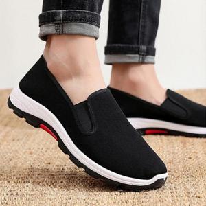 2컬러 / 밴딩 편한 남성 가벼운 슬립온 스니커즈 단화