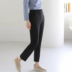 [바네사빈] 키큰 키작 일자핏 이지 슬랙스 팬츠 v00578