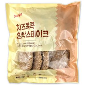 선진FS 치즈콕콕 함박스테이크 1200g(120g x 10개입)