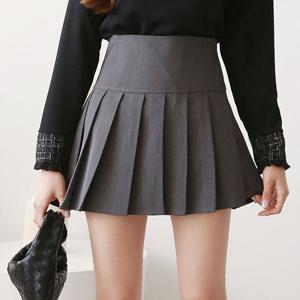 [한정/특가] 베이직 미니 플리츠 치마바지_O2308PT122C_R_H