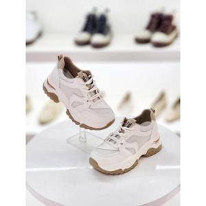 세레스 세이브존03 여성 소가죽 배색 키높이 캐주얼 운동화 6cm SAVKRP243