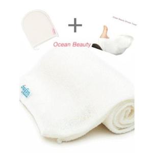 오션 목욕탕 타올세트 미용타올+장갑타올+ 바디타올