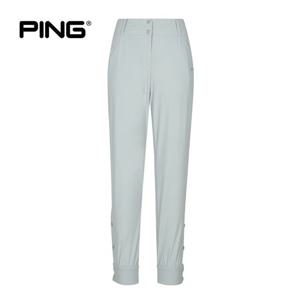 [PING] 여성 사이드 테잎 버튼 트임 조거 팬츠