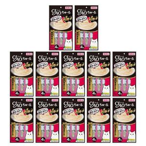 고양이 챠오츄르 참치 혼마구로 4개입 12P 습식 간식