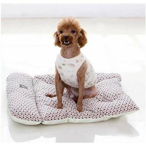 강아지쿠션 애완용 침대 겸 방석 다용도 강아지 쿠션 와인 소