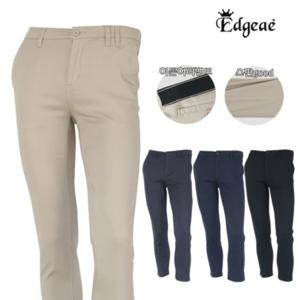 [티엔디]남성 봄 가을 매직 밴딩 스판 데일리 9부 면 바지