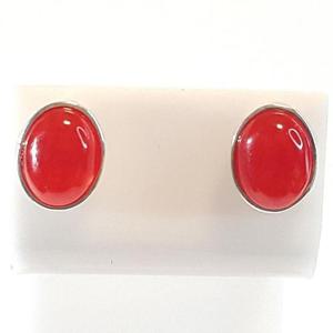 [블루케이] 레드칼세도니 원석귀걸이240330-20탄생석