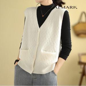 ATMARK 포켓트위스트니트베스트_AA41VT013G