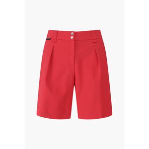 [먼싱웨어][40%OFF] 여성 그랜드슬램 핀턱 버뮤다 숏팬츠 레드(MP222LSP42)