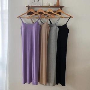 빅사이즈사랑해요 Q849L404 벨라실키슬림나시원피스 RA