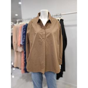 S쏠레지아 세이브존01 에이라인 면블라우스 SOO4XBL090