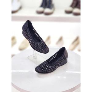 세레스 세이브존03 여성 비즈 스퀘어토 쿠셔닝 통굽 몰드 플랫 펌프스 3cm AFAAR4755