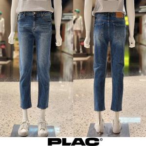 [PLAC]플랙 PJTF5HAD025 여성 HART D02 MID WSHD 슬림 스트레이트 데님 팬츠
