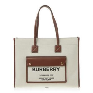 [버버리] 여성 미디엄 투톤 캔버스레더 프레야 8044129 LL MD PO