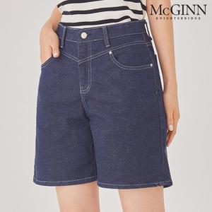 요크스티치 데님 4부 팬츠_MI3M1PT7080