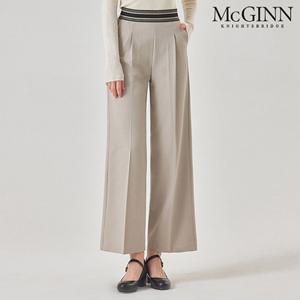 밴드웨이스트 핀턱 팬츠_MI4S1PT7020