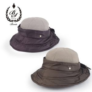 [보니스골프] RW3027 배색포인트 와이어챙 여성 방한모자