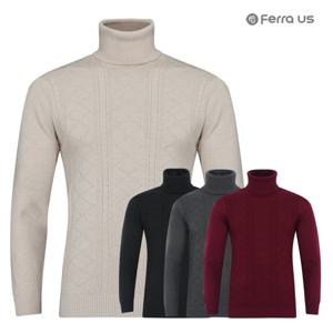 페라어스 남성 다이아 니트 골프 폴라티 CTF3RV2034