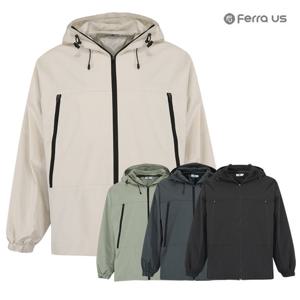 페라어스 남성 심플포켓배색 후드 바람막이점퍼 COS4RR7024