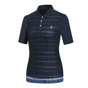 비티알 BTR 골프 여성 여름 시스루 반팔 카라 티셔츠 이브 BQT4935W