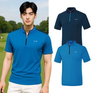 비티알 BTR 남성 골프웨어 여름 반팔 집업 티셔츠 막스(남) BQT0429M