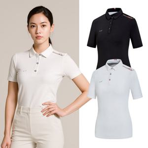 비티알 BTR 여성 골프웨어 여름 반팔 카라 티셔츠 프리미엄에이원W BQT4944W