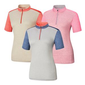 콜핑 카수르 여 KPT0530W 메쉬 하이쿨 여자 등산 냉감 집업 반팔 티셔츠