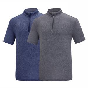 콜핑 남성  멜란지 집업 반팔티셔츠 발렌(남) KUT0568M