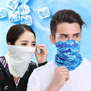 [로아리빙]멀티 넥쿨러 쿨링 마스크 스카프 자전거 운동 목토시