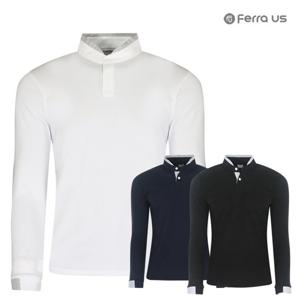 페라어스 남성 배색 차이나카라 골프셔츠 CTHT2039F2