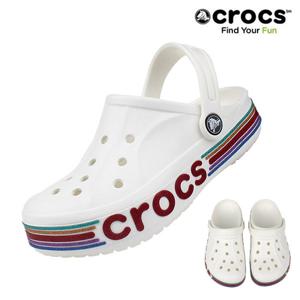 크록스 CROCS 바야밴드 레인보우 글리터 클로그 키즈 209730-100