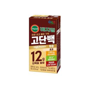 [베지밀]베지밀 고단백두유 초코 190mlx16팩x2박스 (32팩)