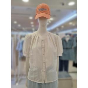 부루앤쥬디 세이브존03 부루앤쥬디  브이롱 버튼 블라우스 SAVBBKBQFBL018C