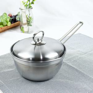 리빙글로리 인덕션 스테인리스 계량 편수냄비 18cm