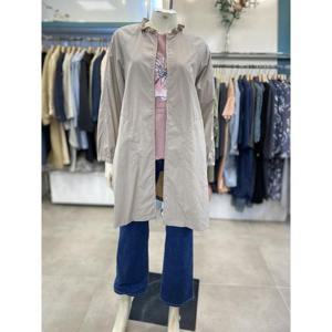 안지크 세이브존07 여성 프릴넥 집업 코트 AG2BR11000